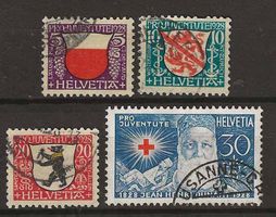 PJ028 - Pro Juventute 1928 vollstempel