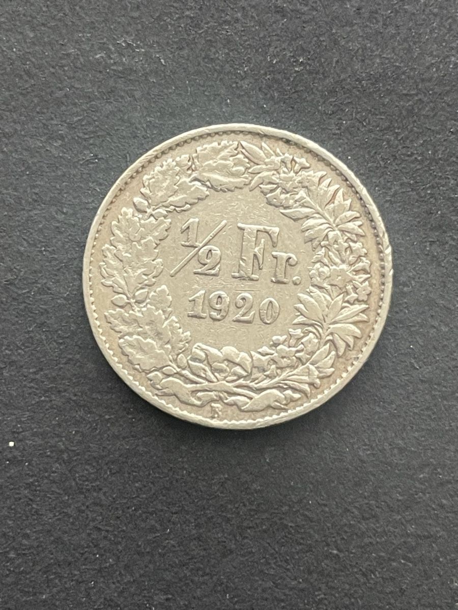 Tutti le monete: -.50 Silber CH Jahr 1920 – Usato da Meierskappel venduto da Hala03