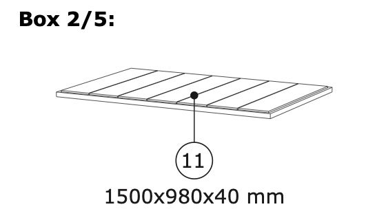 Jysk Servierplatten: Tischplatte Lounge-Tisch aus dem Set EJER von JYSK – Neu und originalverpackt aus Kreuzlingen von ihobdiglei 4
