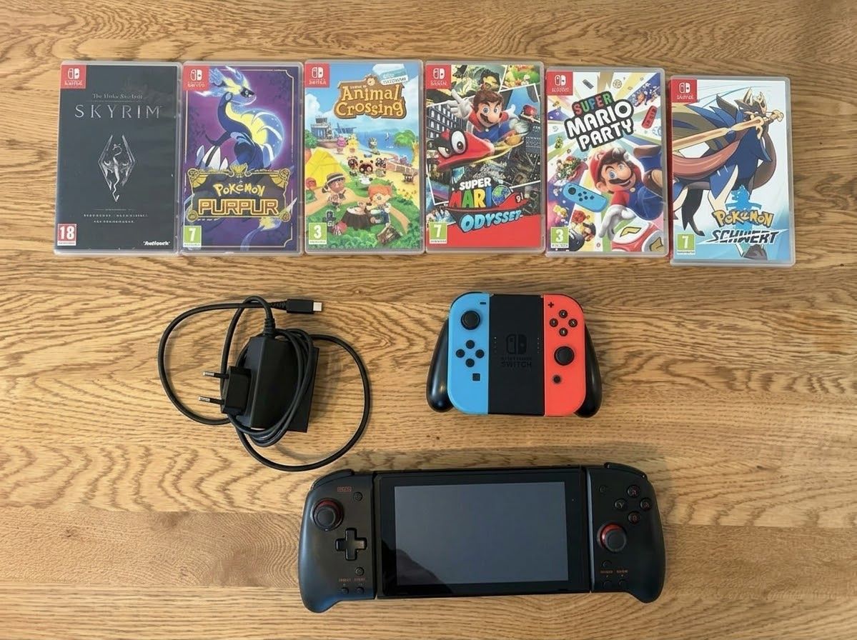 Nintendo Console: Nintendo Switch + 6 Games – Usato da Derendingen venduto da kir_7dqt