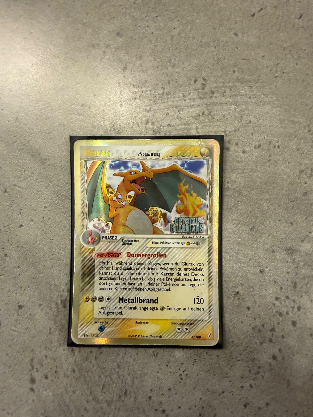 Cartoline: Glurak Crystal Guardians Karte – Usato da Lengnau AG venduto da Liirim