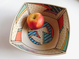 Rosenthal Flash Schüssel Schale 19cm Hafner Memphis Design