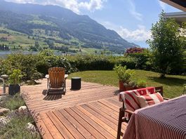 Holzterrasse Bretter, Unterbau ca. 38 m² (480 x 790 cm)