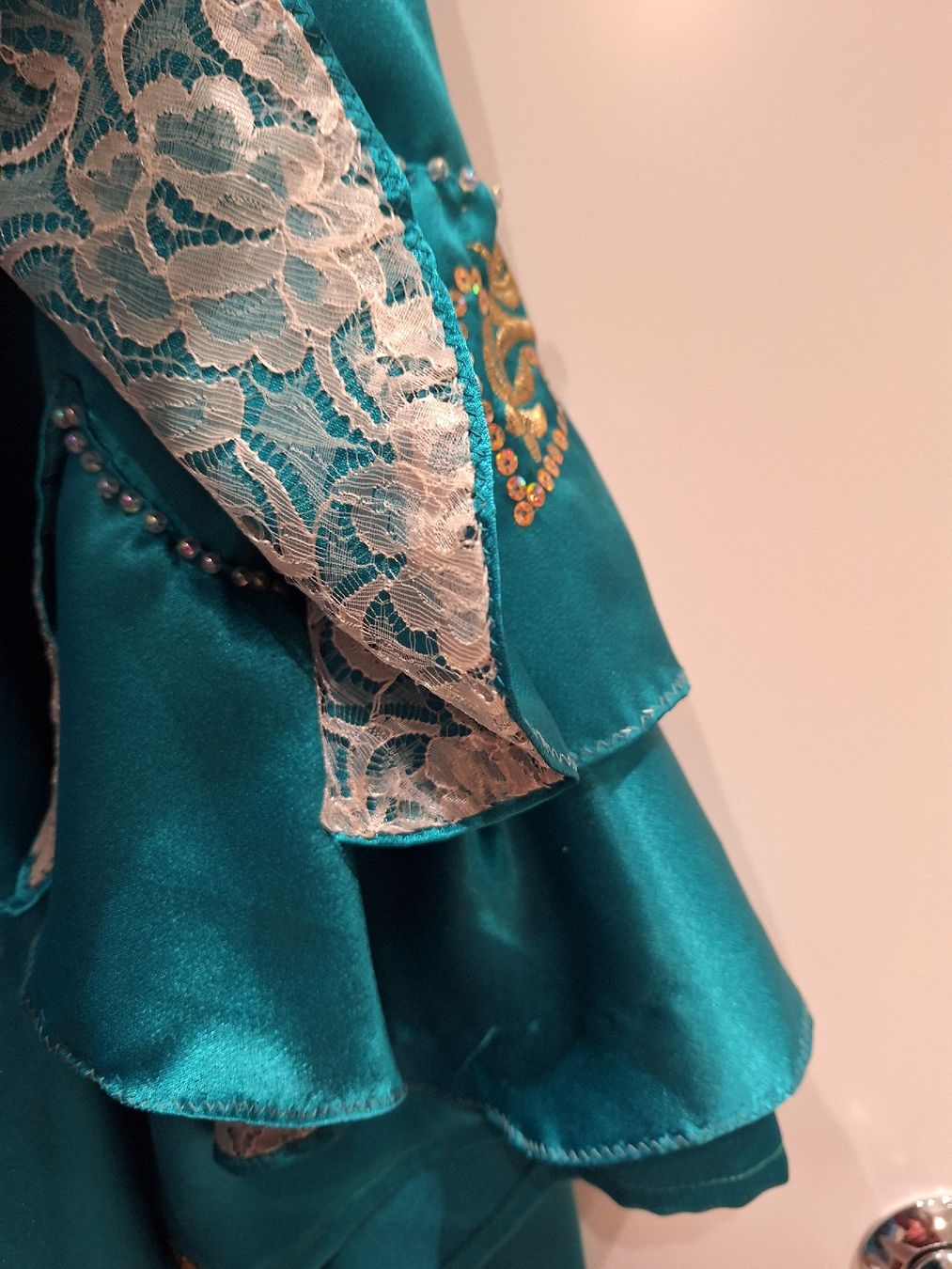 Gonne: Oriental Dance Jupe, Satin. Handmade – Usato da Rheinfelden venduto da Cleopatra2000 3