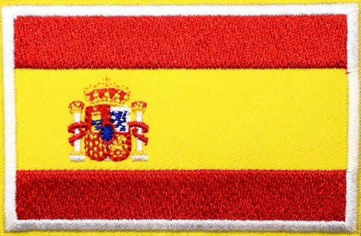 Toppe: Spanien Aufnäher Badge Patch Barcelona Madrid Mallorca Flick – Nuovo e nell'imballaggio originale da Dättlikon venduto da easythings