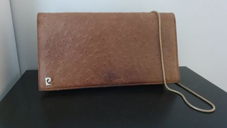 Vintage Tasche aus Straussenleder