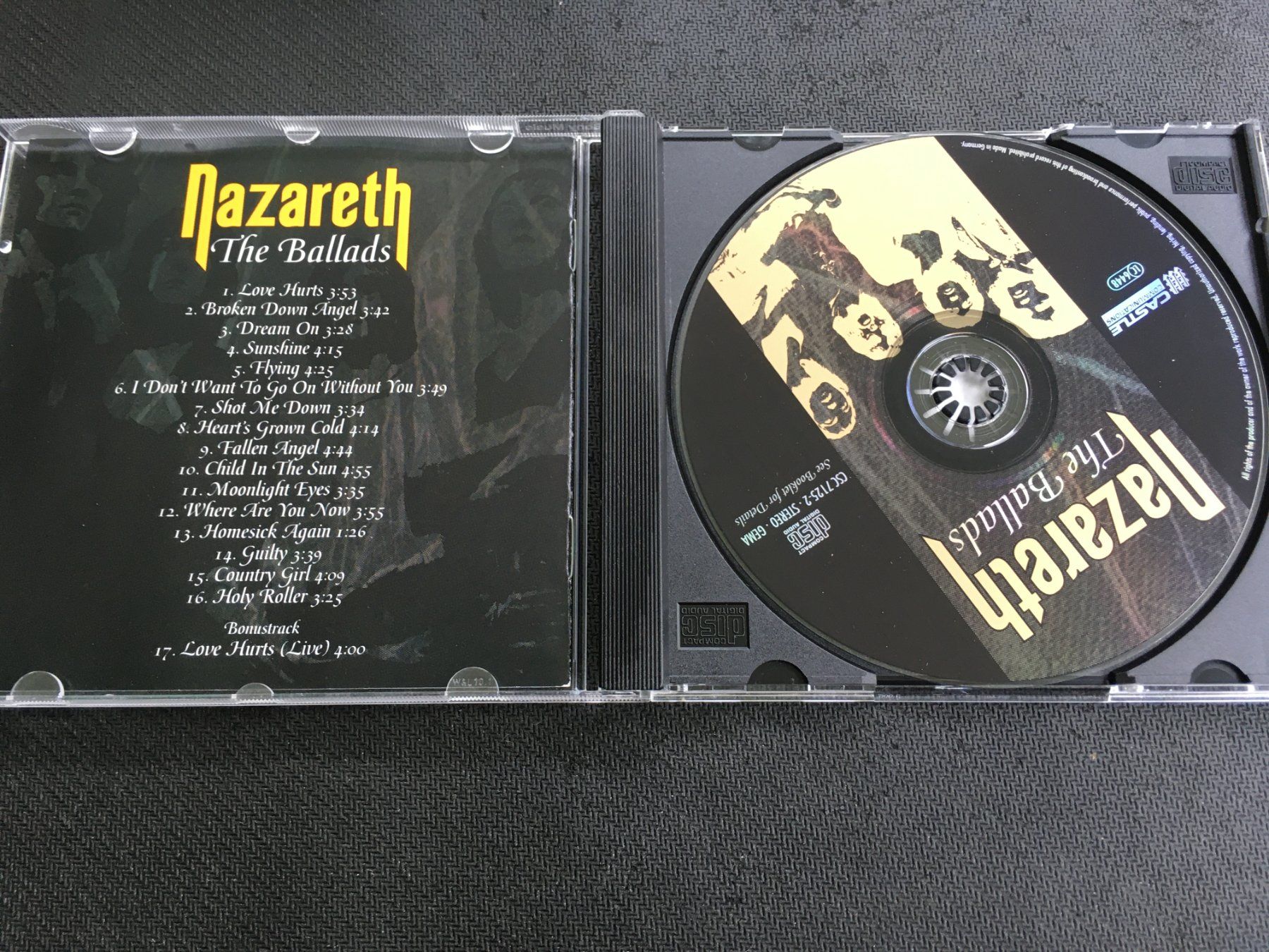 CD: Nazareth - The Ballads -CD- – Usato da St.Gallen venduto da MedienJoe 1