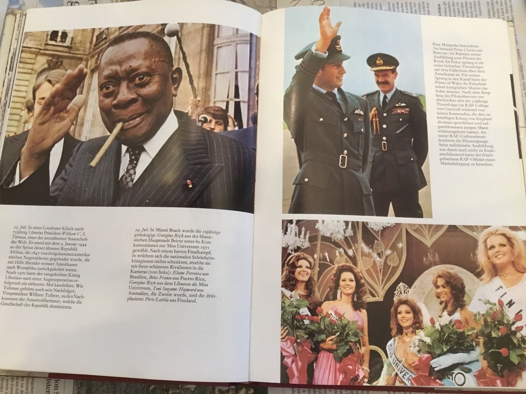Livres: Welt Rundschau 1971 Buch – D'occasion à Thierachern par sweden08 2