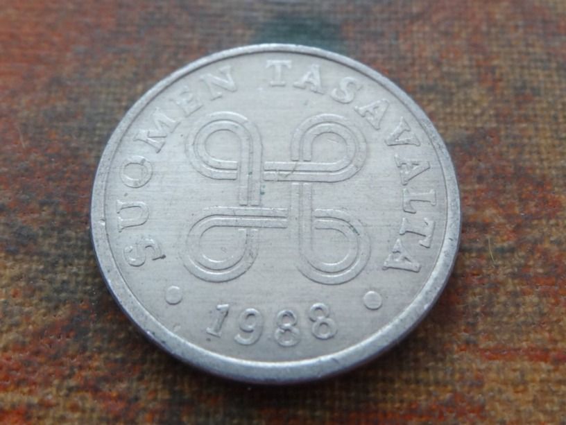 Tutti le monete: FINLANDE  5  Pennia  1988 – Usato da Romanel-sur-Lausanne venduto da Swift13