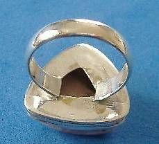 Anelli: Massiver Silberring mit Rhodochrosit – Nuovo e nell'imballaggio originale da Suhr venduto da Maxmusic2308 2
