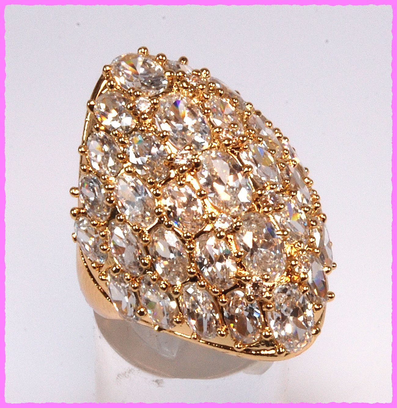 Ringe: Wow, grosser Ring mit Zirkonia – Neu und originalverpackt aus Oberglatt ZH von Diamond-Girl 3