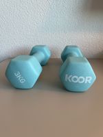 2 Mal 3kg Koor Hanteln Gebraucht 