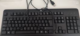 HP Tastatur, Schwarz, Top Zustand, ideal f fürs Büro!