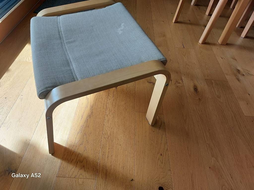 Poltrone: Poäng Sessel mit Hocker – Usato da Ibach venduto da silberli01 2