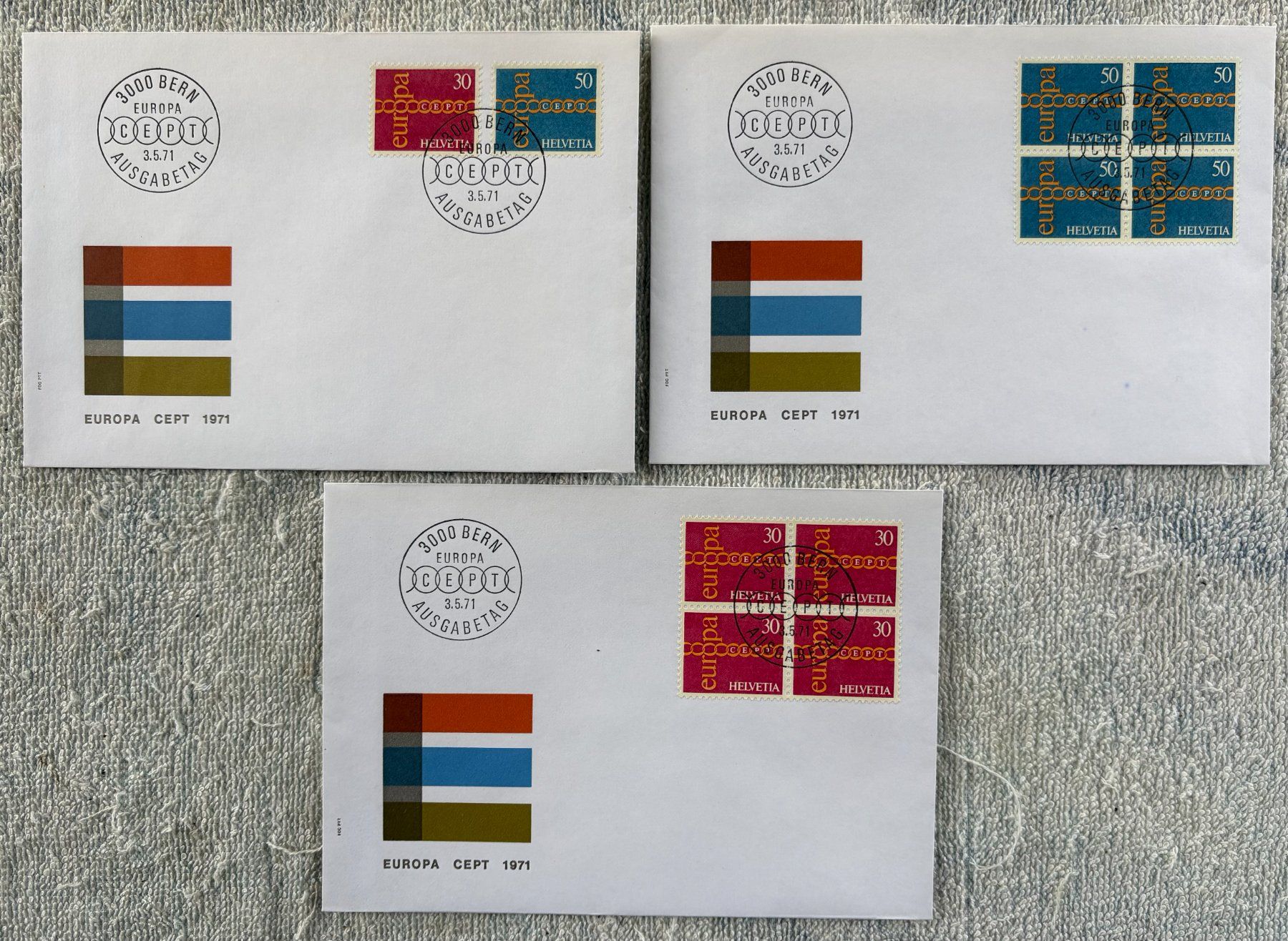 Tutti i francobolli: LOT FDC PTT – Usato da Ostermundigen venduto da wini63