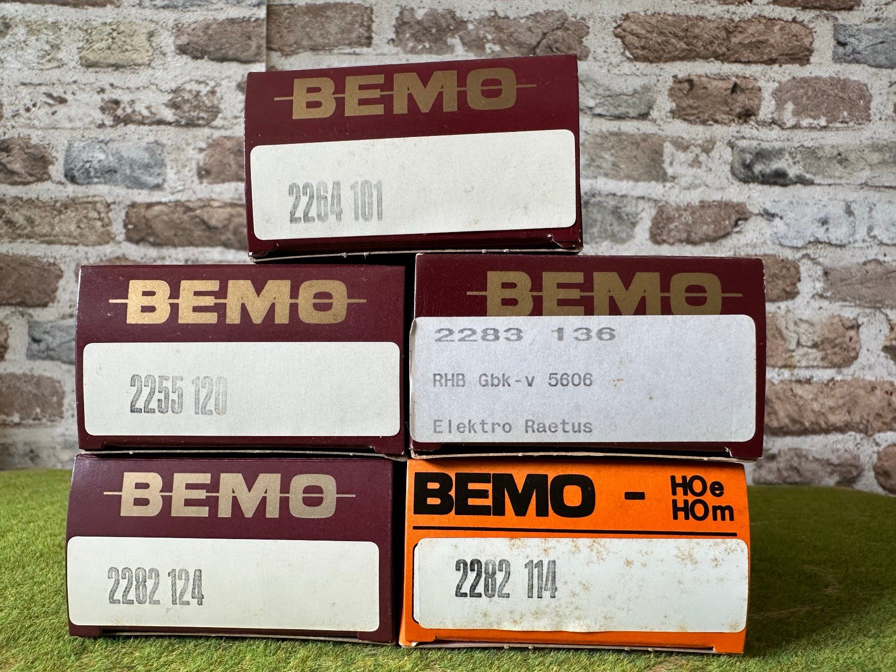 Bemo Modellini di ferrovie: Bemo RhB 5 Güterwagen – Nuovo (secondo la descrizione) da Pfaffnau venduto da Rex2603 1