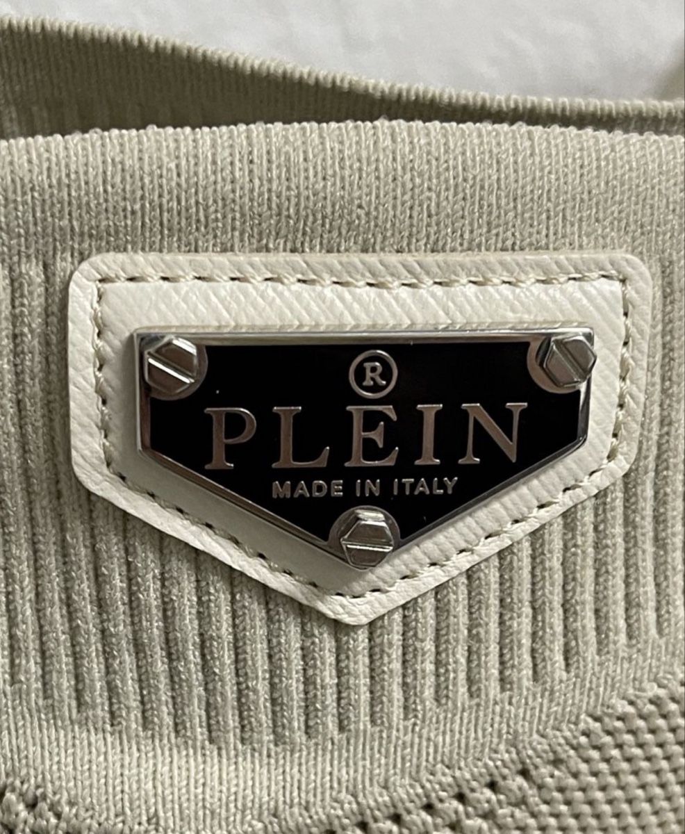 Philipp Plein Scarpe da donna: Philipp Plein Runner Sock Skywalker Beige Size 37 – Nuovo e nell'imballaggio originale da Wallbach venduto da Nenex 2