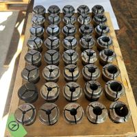 40 Stück F38 Spannzangen Set Schaublin Typ 76-72 164E Satz 1