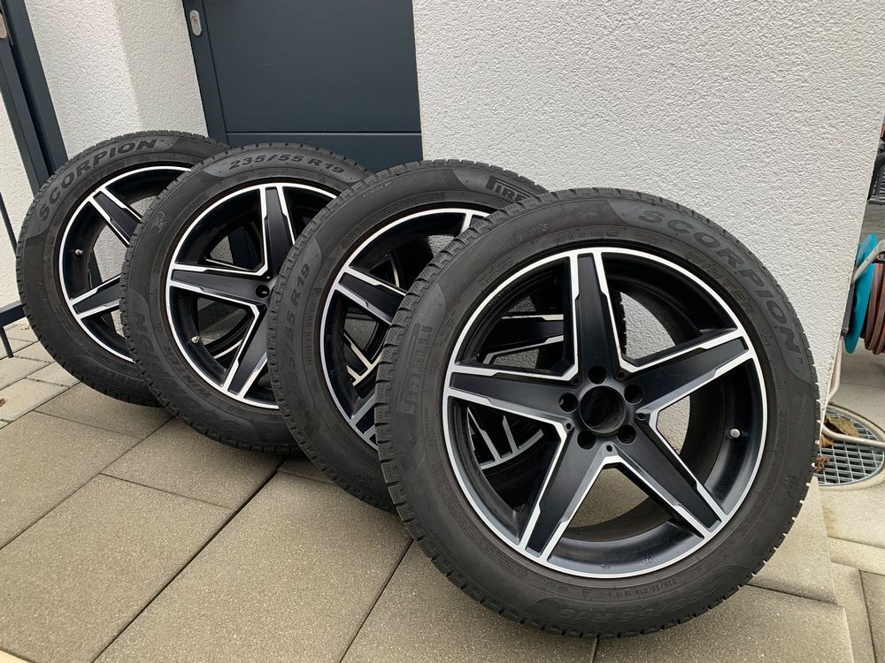 Mercedes GLC Winterräder 235 55 19 MAK - Pirelli | Kaufen auf Ricardo