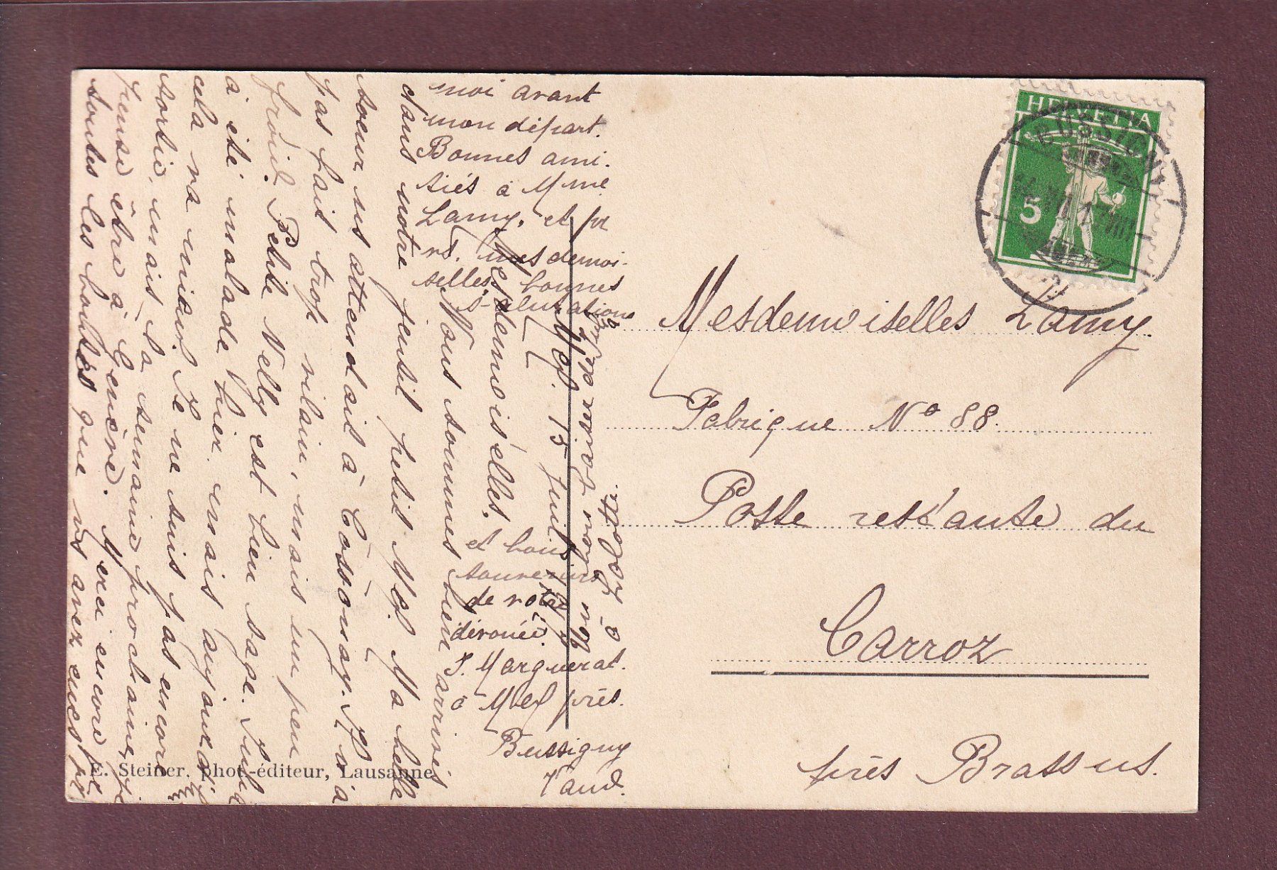 Cartes postales: MEX - Eglise - 1917 – D'occasion à Pully par nicecards 1