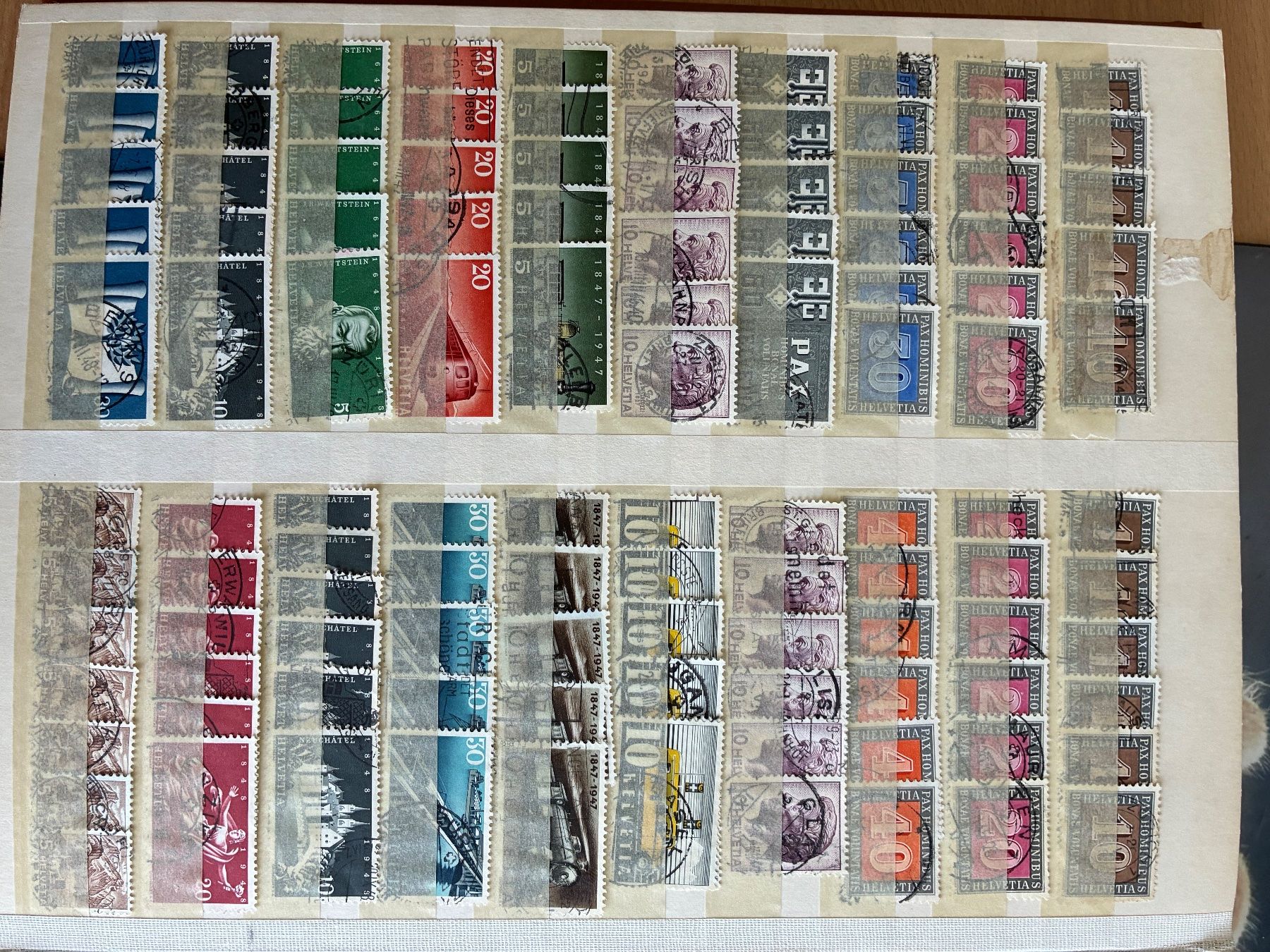 Tutti i francobolli: Schweizer Briefmarken 1862 - 2024 – Usato da Zürich venduto da han_s2g2 5