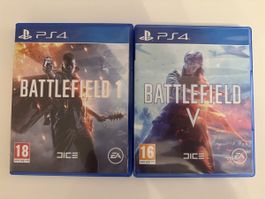 Battlefield 1 und Battlefield V PS4 