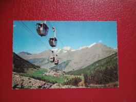 Saas-Fee Wallis Luftseilbahn Langeflue