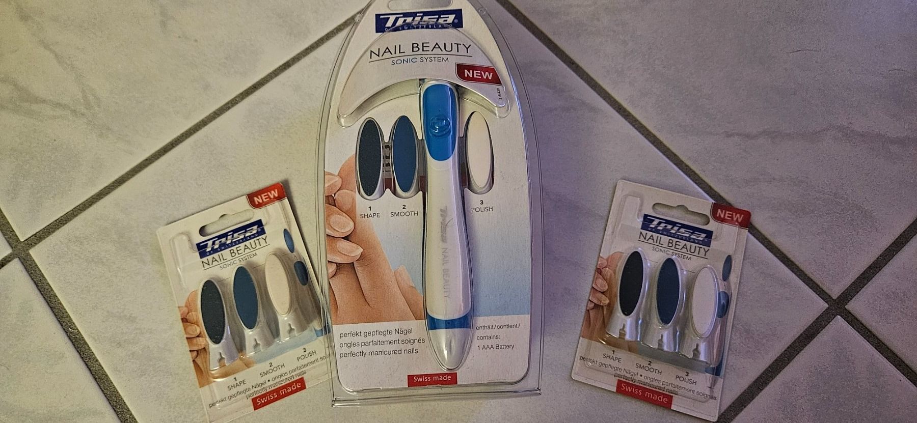 Trisa Manicure: Trisa Nail Beauty Sonic System – Nuovo e nell'imballaggio originale da Neftenbach venduto da Ricka1