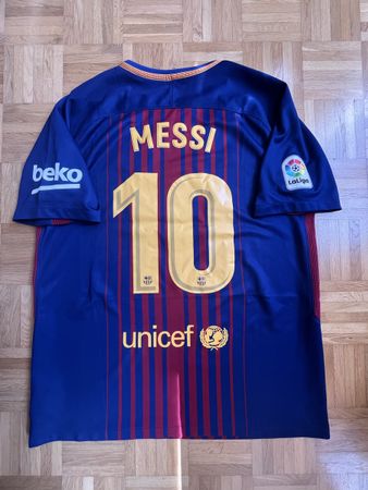 Original Messi FC Barcelona 2017/18 Trikot L