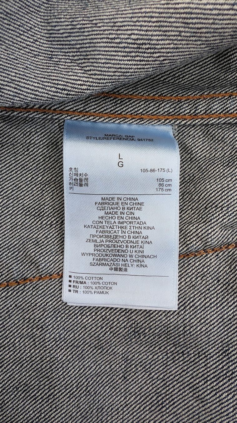 Gap Giacche: GAP Jeansjacke, Grösse L – Usato da Ebikon venduto da taabatzn 2