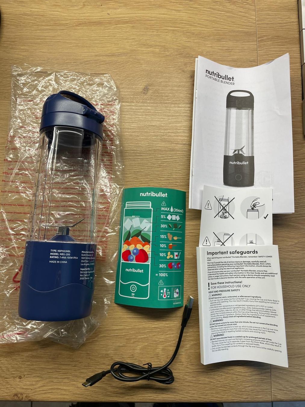 Nutribullet Elettrodomestici da cucina: Portable Blender nutribullet – Nuovo e nell'imballaggio originale da Zürich venduto da valevare 3