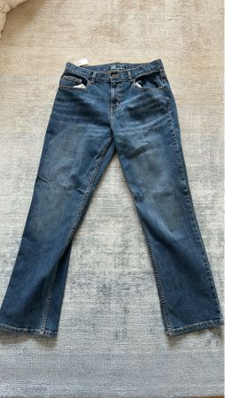 Straight Fit Jeans - Classic Denim, Size 16