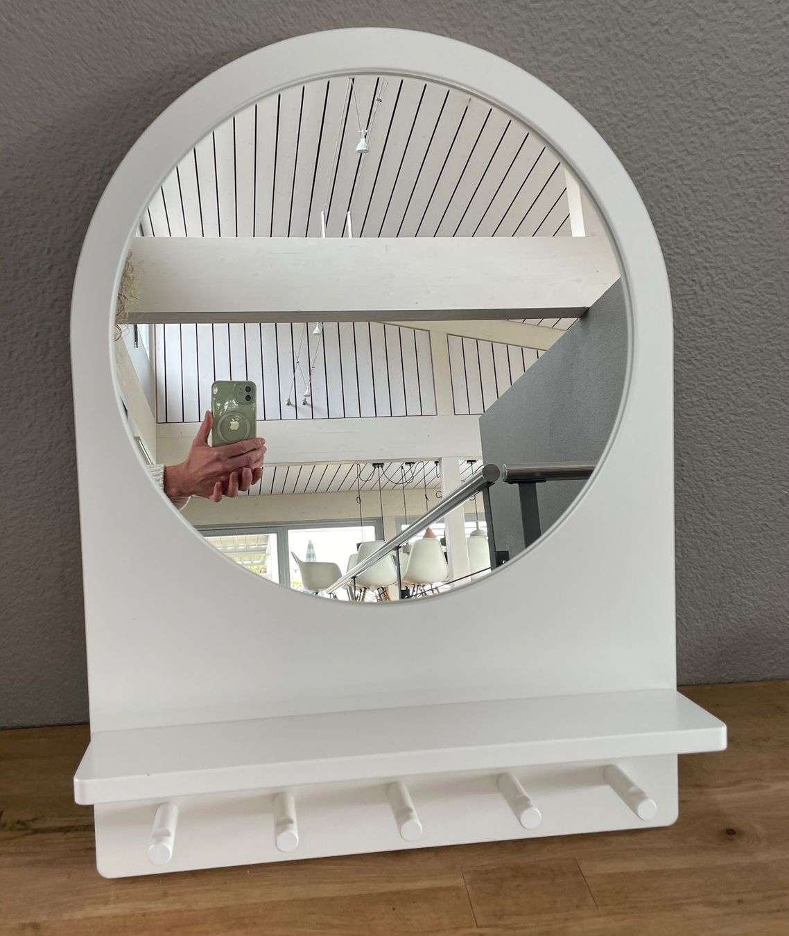 Ikea Spiegel: Spiegel mit Haken – Gebraucht aus Oberdorf SO von Kraebsli
