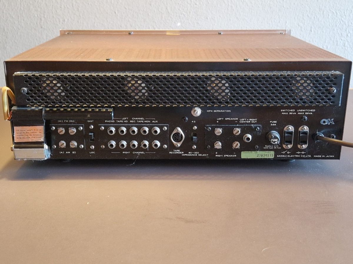 Sansui Ricevitori: Sansui Verstärker Model 3000 – Usato da Le Vaud venduto da Balthasar 1