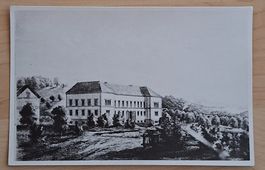 Ansichtskarte Waisenhaus Wädenswil eingeweiht 1848, Foto