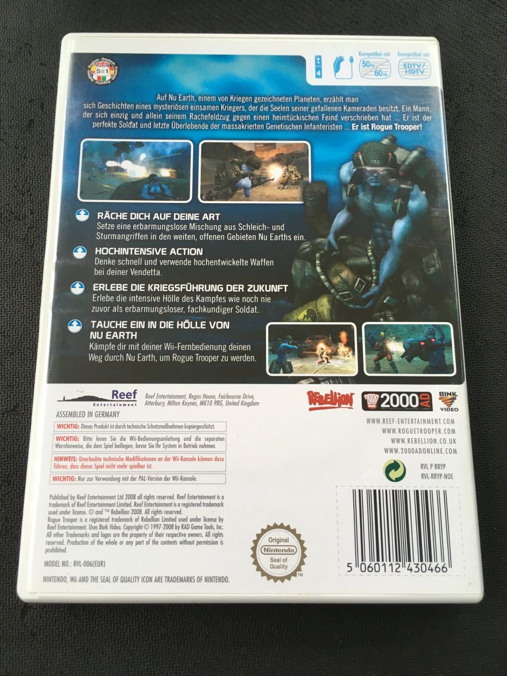 Nintendo Giochi: Rogue Trooper - Nintendo Wii – Usato da St.Gallen venduto da sjosjo 1