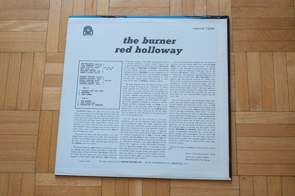 Dischi in vinile: A vendre vinyle de Red Holloway "The Burner" – Usato da Renens VD venduto da brtztr 1