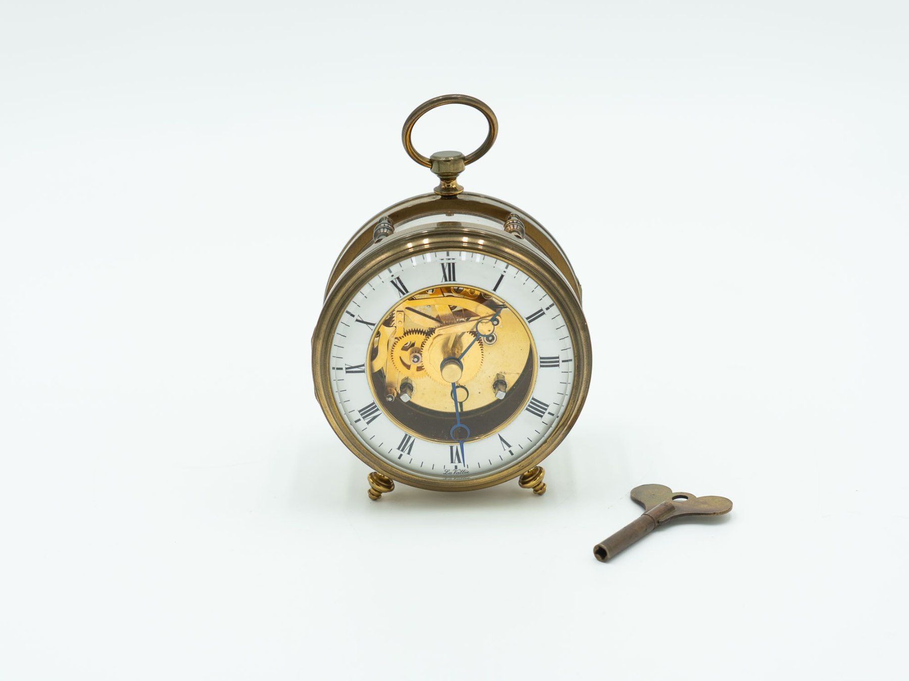 Réveils: Weckeruhr Matthew Norman 1910 Messing, Skelett - Ref. 07/23 – D'occasion à Au ZH par BrockiAu