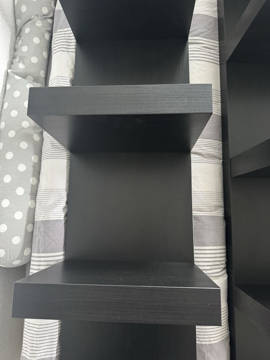 Ikea Scaffali: Wandregal Lack - braunschwarz – Usato da Wernetshausen venduto da Laurita_lca 4