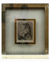 Messina Gravure en argent cheval