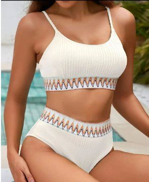 Badekleider & Bikinis: NEUER Bikini weiss - bunt Gr. S - 224233 – Neu (gemäss Beschreibung) aus Küssnacht am Rigi von Pidu5 4