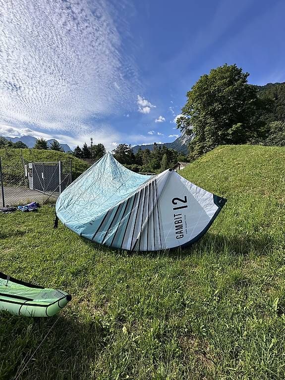 Aquilone: Kite PLKB Gambit 12m inkl Bar jg 26 – Usato da Bauen venduto da Samuelson1990