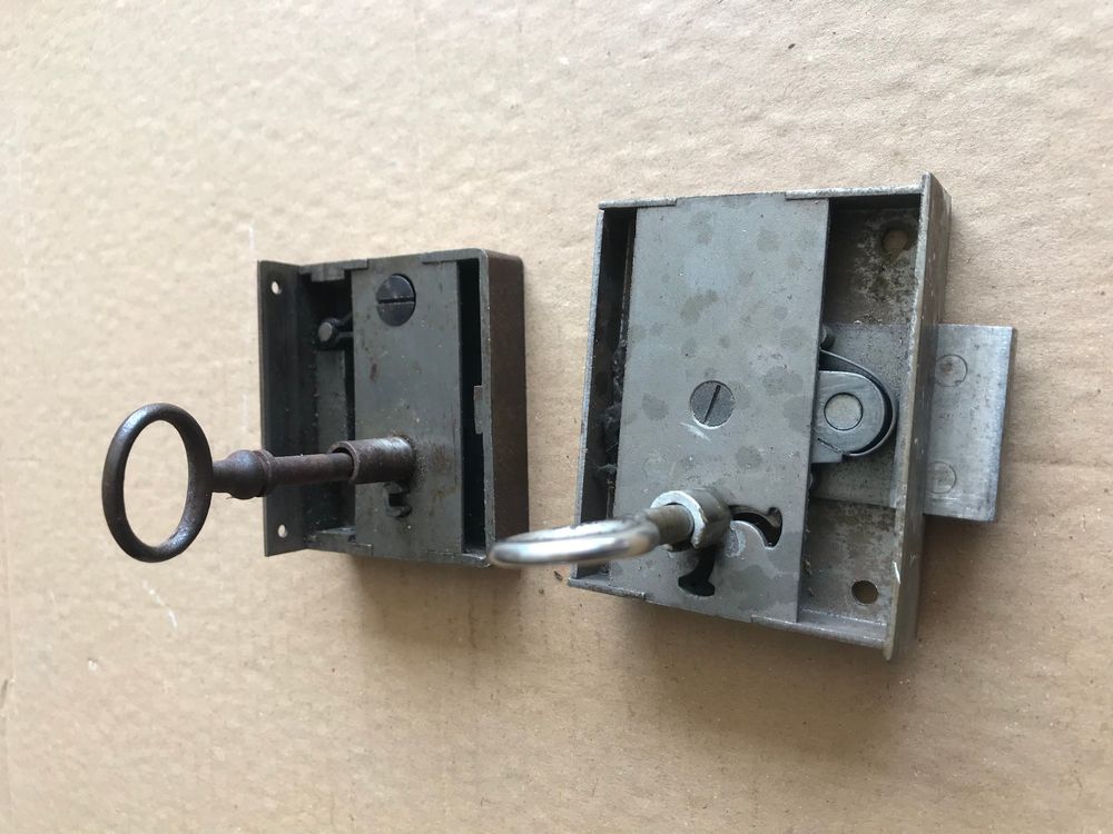 Devismes 267F Schubladenschloss aus lackiertem Eisen, sicher