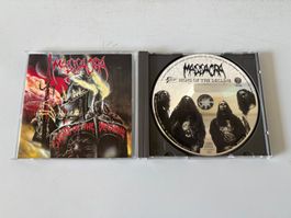 MASSACRA - Signs of the decline CD Death Metal Originalpress