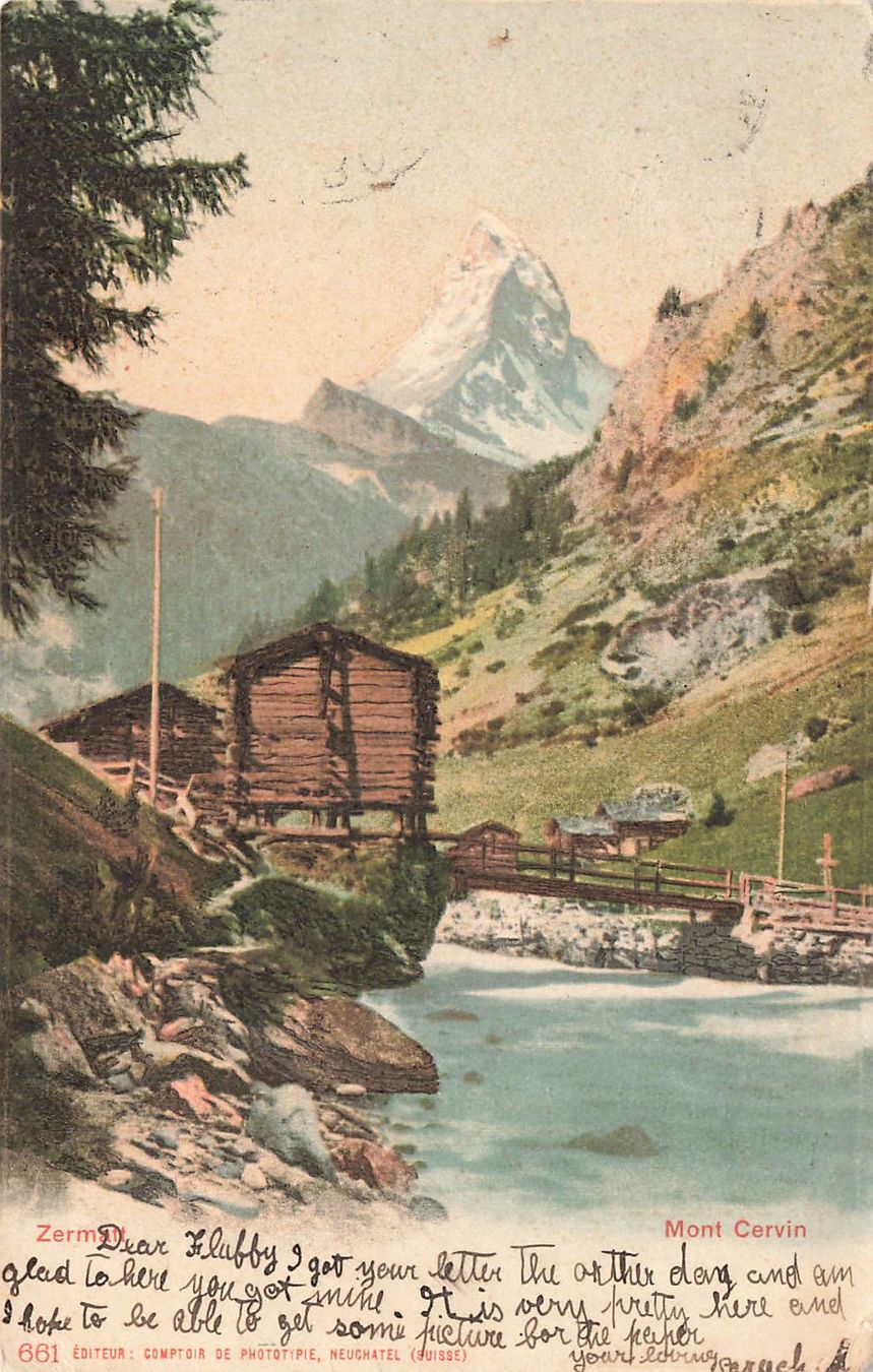 Cartoline postali: Zermatt (VS) Matterhorn – Usato da Biasca venduto da Blenio71