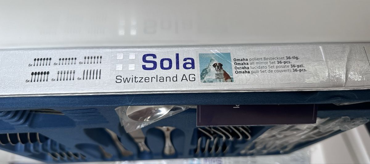 Sola Set di posate: Sola Besteckset 36-tlg. - NEU – Nuovo e nell'imballaggio originale da Steinhausen venduto da BB-AQ-parts 5