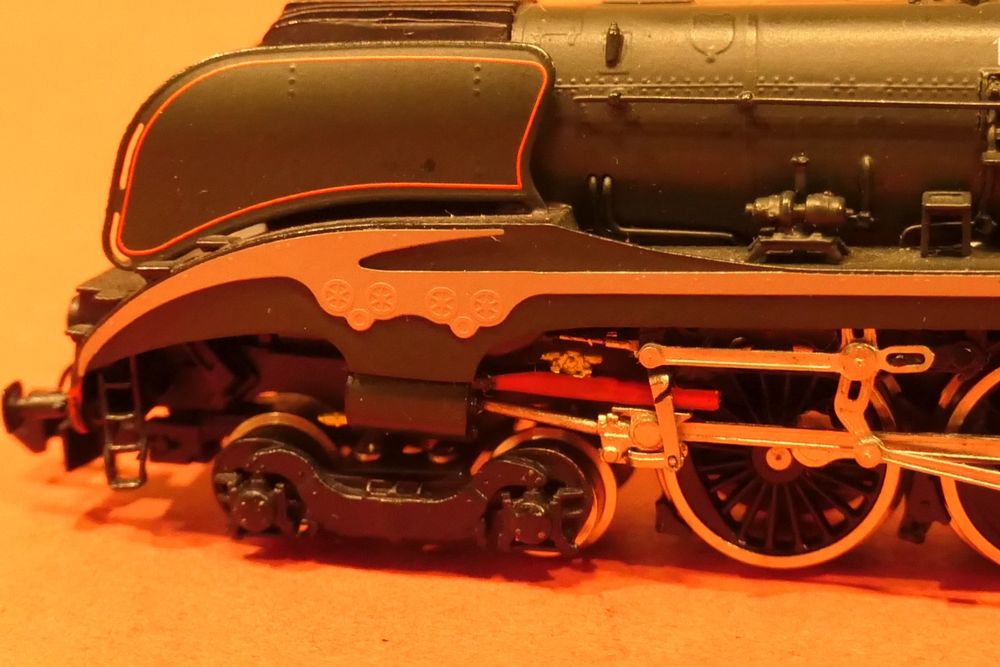 Locomotives verts en laiton pour modélisme ferroviaire à l'échelle HO