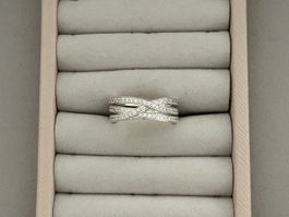 Original Thomas Sabo Ring mit gekreuzten Bändern - RRP 229