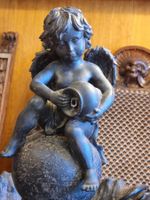 Deko Brunnen Engel Putto antiker Stil gartendeco