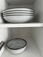 Kit Teller-Dessertteller-Schüssel-Gläser Ikea